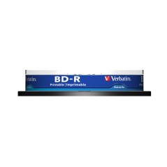 Verbatim DataLife 10x BD-R 25GB - High-Quality Blu-ray Discs for Reliable Storage | SKU: 0023942438045